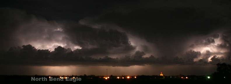 Storm over North Bend