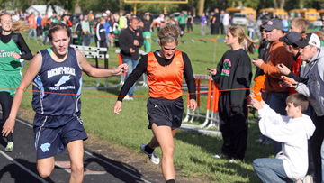 District C-4 800 meter finish