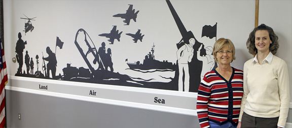 VFW mural