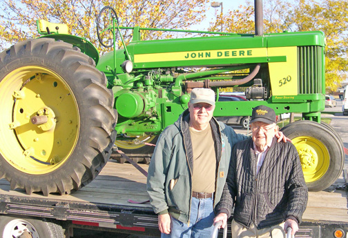 Tractor back home