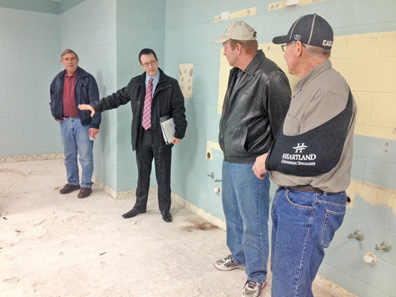New bathrooms