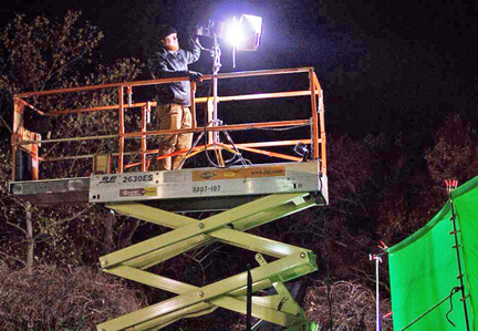 Lights, camera, action