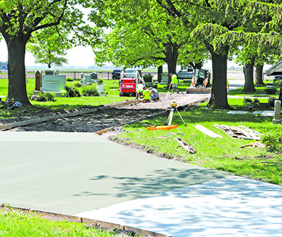 Road paving