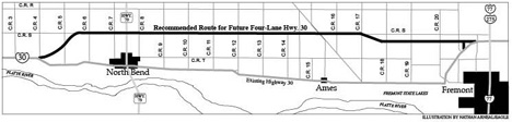 S Road alternative for Hwy 30
