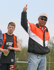Rick Watson gives the thumbs up