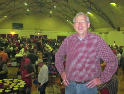 North Bend Chamber of Commerce pancake feed