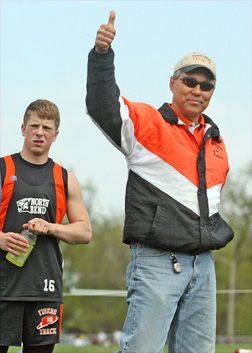 NBC vault coach Rick Watson