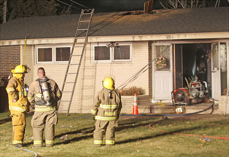 House fire in North Bend