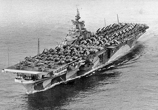 USS Ticonderoga CV-14