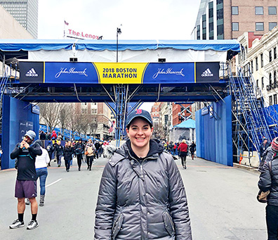 Boston runner