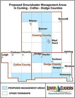 Water map